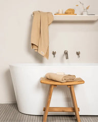Terra Fringeless XL Bath Bundle - Sand