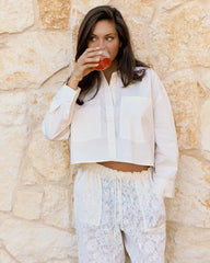 Kai Lace Crop Pant