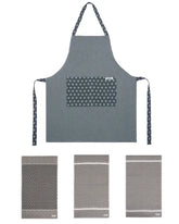 Cyperus Bundle - 1 Towels Set, 1 Apron