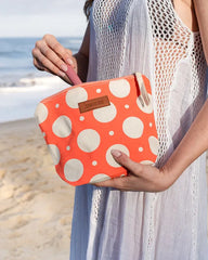 Polka Dot Zipper Pouch