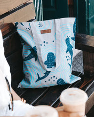 Shark Ripples Everyday Tote