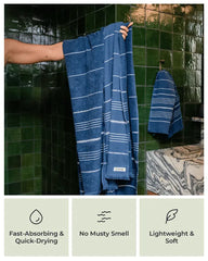 Terra XL Bath Bundle 2 Pack - Hedge Green