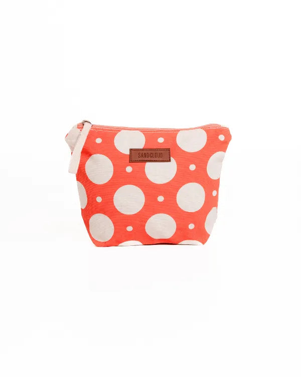 Polka Dot Zipper Pouch