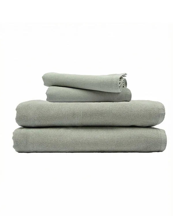 Terra Fringeless XL Bath Bundle - Sage