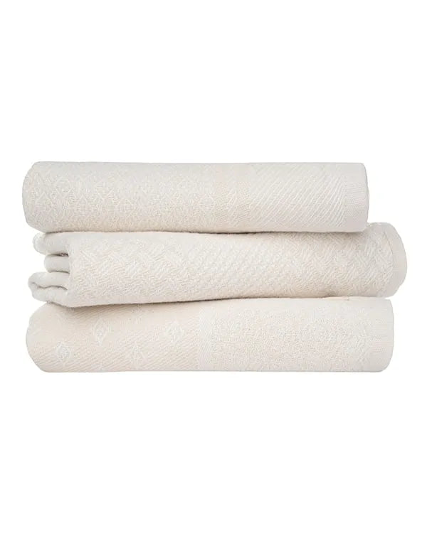 Cyperus Kitchen Towel Bundle Natural - Assorted 3 Pack