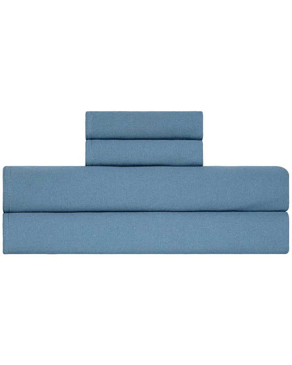Terra Fringeless XL Bath Bundle - Slate Blue