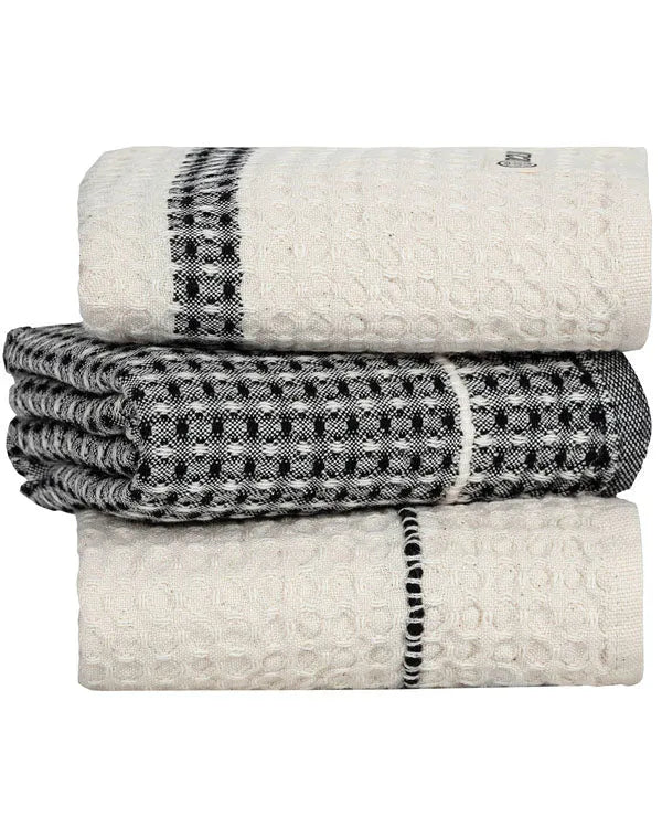 Cicely Waffle Kitchen Towel Bundle - Assorted 3 Pack