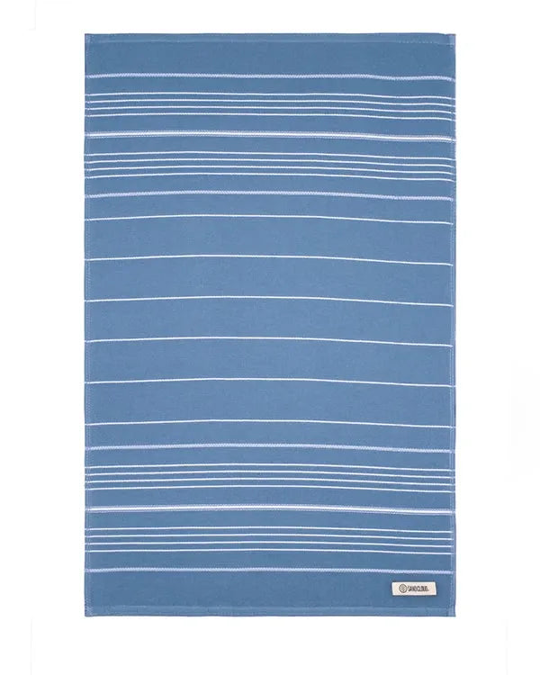 Classic Fringeless Hand Bath Bundle 2 Pack - Slate Blue
