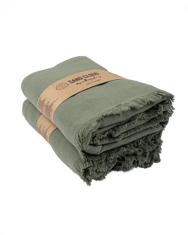 Terra XL Bath Bundle 2 Pack - Hedge Green