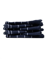 Classic Bath Washcloth Bundle 6 Pack - Navy