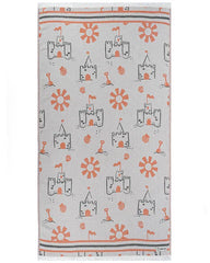 Sand Castle Kids Towel