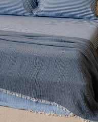Senna Melange PARTY BLANKETâ¢ Indigo - Queen