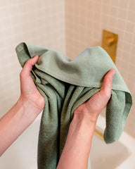 Terra Fringeless XL Bath Bundle 2 Pack - Sage