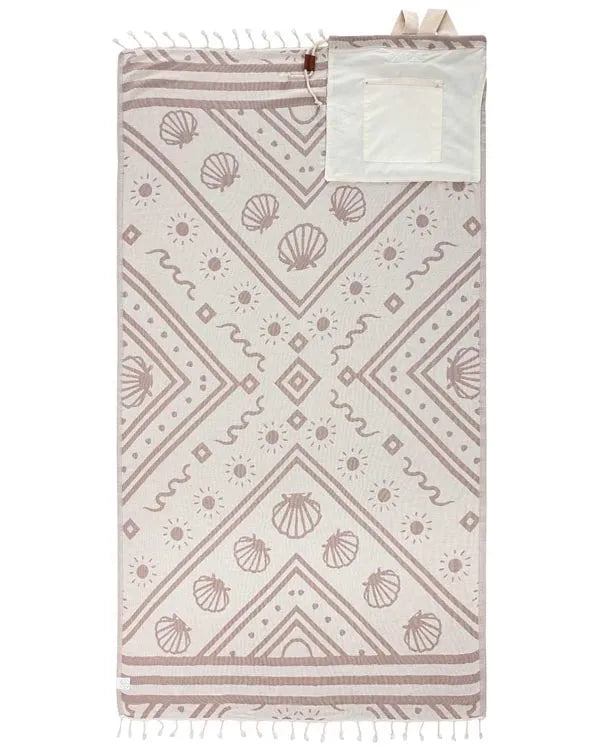 Seashells Towel Bag