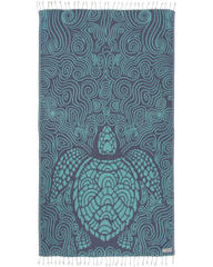 Mint Swirl Turtle Towel